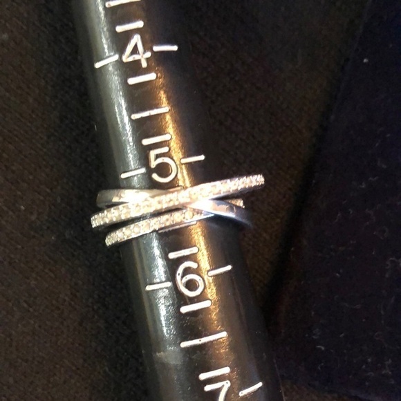 Triple crystal ring - Picture 3 of 4